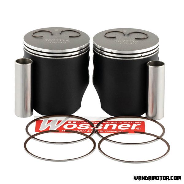 Piston kit Wössner Rotax 600 SDI, HO, E-Tec Anodize